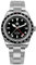 San Martin SN0112G NH34 GMT Herren-Taucheruhr bidirektionale Lünette Business automatische mechanische Saphir-wasserdichte Uhr, V 1, Classic