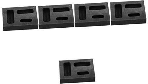 DOITOOL 5 Stücke 3 Graphit Barren Form Für Metall Casting Schmelzen Werkzeug 3 Löcher Gold Schmelzen Formen