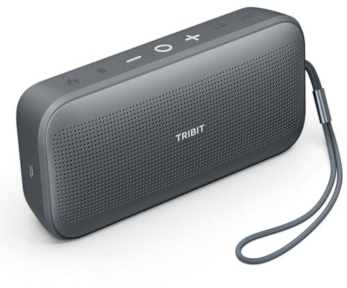 Tribit StormBox Flow Cassa Portatile Bluetooth, Suono Più Potente Con XBass, Riproduzione 30H, Impermeabile IP67, Bluetooth 5.3, TWS, Type-C per Esterno Viaggio Spiaggia