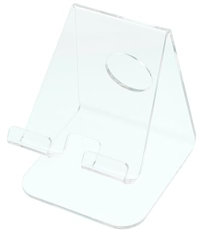 jojofuny Transparenter Acryl-Handy-displayhalter Telefonständer-Gestell Tragbarer Tisch-handyhalter Für Zuhause Und Büro