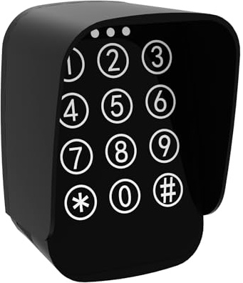 X X-HOUSE Touch Panel Wireless Keypad for Gate Opener, Wall Mounted Waterproof Keyless Entry Keypad, Digital Code Keypad Security Control for Automatic Swing Sliding Gate Opener