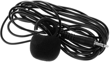 BESTonZON Finger Clip Instrument Pickup Microphone Wired Condenser Mic for Saxophone, Flute, Clarinet, Trumpet with 5m Cable, Portable Mini Microphone for Stage Performance