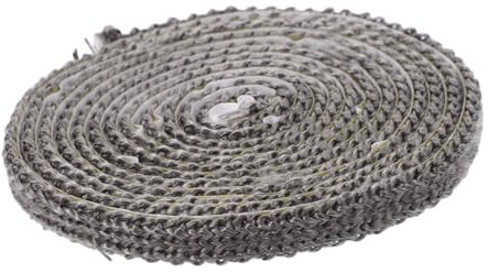 TOYANDONA 2m Guarnizione Per Porta Stufa Nastro Adesivo Sigillante Resistente Alle Alte Temperature Per e Pellet Metri