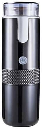 OGQTIBXV Cafetera Espresso Eléctrica Portátil, Cafetera de Mano Recargable, Compatible con Cápsulas de Café, Café Molido