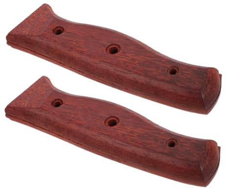 SOIMISS 2 Piezas Accesorios de Mango de Repuesto para Cortador de Cocina Mango de Madera Herramienta de Reparación Manualidades Bricolaje Ferretería Industrial Empuñadura de Cortador