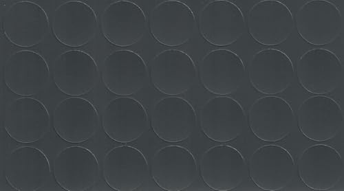 Anthracite 20mm Self-Adhesive Furniture Screw Hole Cover Caps 28 Pcs, Acrylic, Durable, Thin, Perfect for Shelves, Camlock, Confirmates, Egger Compatible