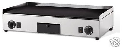 Fry top vetroceramica elettrico piastra cm 59x33x15 RS1194
