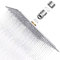 Soffione doccia quadrato Krobec da 10 pollici/25 * 25 cm, soffione doccia a pioggia, soffione doccia in acciaio inossidabile, acciaio inossidabile 304, girevole a 360°, facile da installare e pulire.