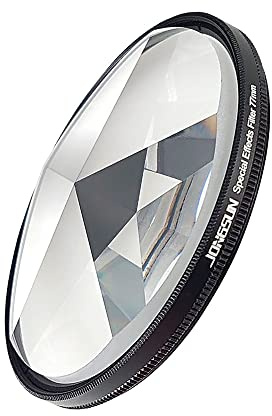 JONGSUN Pentaprisma Spezialeffektfilter 77mm FX Glass Glare Widescreen Film Anamorphe DSLR Video Fotografie Kamera Zubehör (Pentaprism)