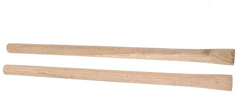 Toddmomy Lot De 2 Manches En Bois Pour Houe Remplacement Du Manche De La Houe Manche D’Outil De Jardin Ergonomique 19.88 in Pour Maison Atelier Menuiserie
