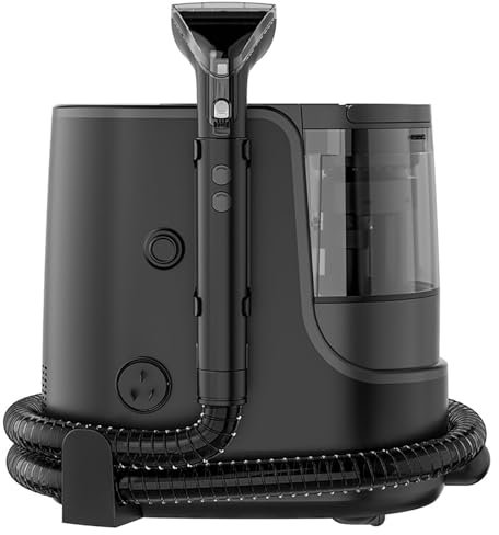 Teppichreiniger, Teppichreiniger, Maschinen mit 3 Reinigungsmodi, 1500 ml Abwassertank und 1000 ml sauberem Wassertank, 90 ° gegen hartnäckige Flecken, Teppichreiniger für Möbel, Haustiere, Autositze