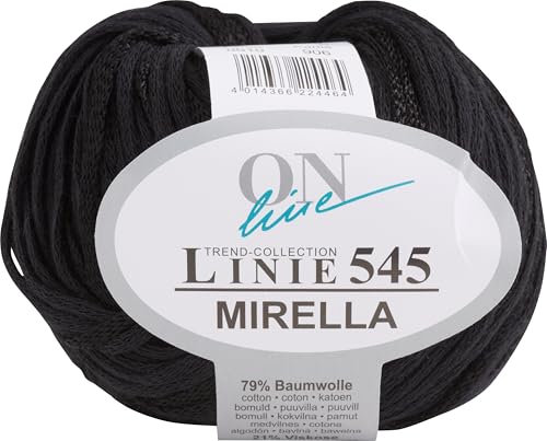 ONline Wolle Mirella Linie 545 Strickwolle 50g 120m Nadelstärke 4,5 bis 5,5 für Pullover Größe 38 650g Farbe 07