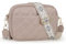 Prite Sac à Main Femme en Cuir PU Sac Bandoulière avec Color-Blocking Design Crossbody bag avec Sangle Réglable et Amovible Petit Sac pour Shopping, Voyage, Quotidien (Gris)