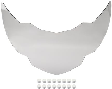 Cnkaka036 Acrylic Headlight Front Lens Guard Headlamp Protector Cover Grey For BMW K1600GT K1600GTL 10-20 K1600B 18-20 Motorbike