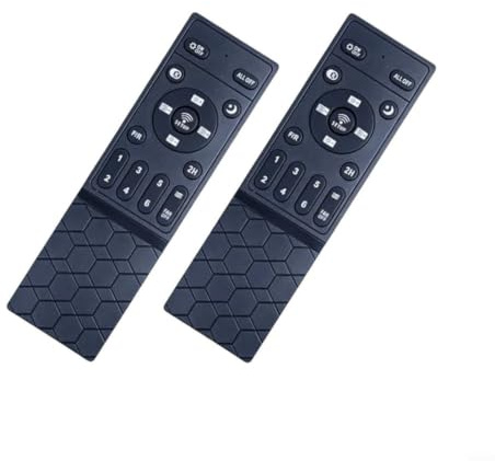 Telecomando per ventilatore da soffitto con controller inverter, 6 livelli di velocità regolabili, controllo radio 2,4 G con funzione timer, compatibile con vari ventilatori, nero, 2 pezzi