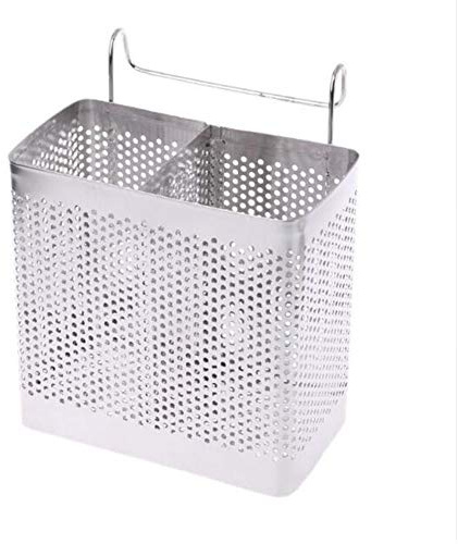 Soporte de Acero Inoxidable para Cubiertos, Cesta de Secado de Utensilios, escurridor de Cubiertos, Soporte de Utensilios de Cocina para Cuchara, Tenedor, Soporte para Palillos, cubeta, orga