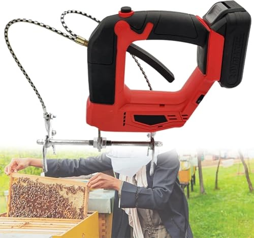Extractor de miel eléctrico portátil, con cargador, recargable, for granjas y apicultores.