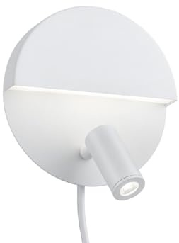 Trio Leuchten LED Wandleuchte Mario 222370231, Metall Weiß matt, inkl.6 Watt LED + 2,3 Watt LED, 222370232 |