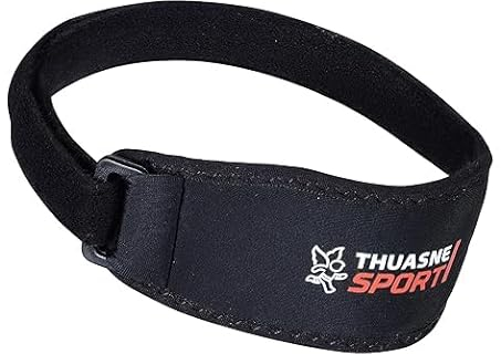 Thuasne Sport - Bandage Rotulien - Genou, Tendinite - Maintien et Amortissement des Vibrations - Dispositif Médical CE - Taille Unique