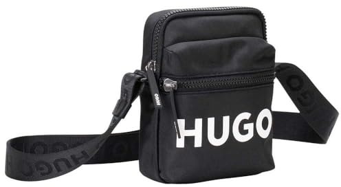 HUGO Herren Ethon 2.0logo_ns Reporter_With_Zip, Schwarz, Einheitsgröße EU