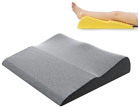 NGARY Memory-Schaum-Kniekissen, Bein-Fuß-Hebung, Schwellungslinderung, Schmerzkissen, Beinkissen Mit Abnehmbarem Bezug, Wohltuend Zur Linderung Ihrer Beine, Bei Knie-, Hüft- Und Rückenschmerzen