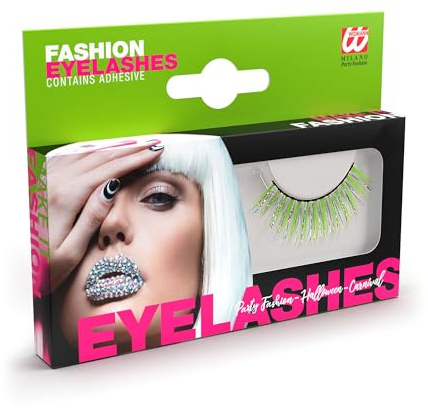 W WIDMANN MILANO Party Fashion - Cils artificiels avec colle, Cosmétiques, Maquillage, Accessoires, Carnaval