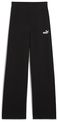 PUMA ESS Small No. 1 Logo High-Waist Straight Leggings, pantaloni tuta donna Donna, PUMA Black, M