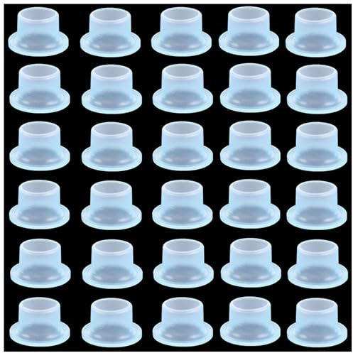 Guarnizione in silicone per rubinetti, guarnizione in gomma, 30 pezzi CuiCanfla guarnizione a tenuta stagna per rubinetti, tappo in silicone a prova di perdite per valvole triangolari di rubinetti