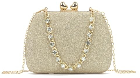 Syrads Femmes Soirée Pochette Sac Mariage Mariée Embrayage Fête Bal Bandoulière Sacs à main Mariage Mariée Embrayage Fête Bal Bandoulière Sacs à main