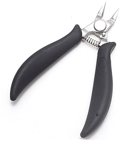 Alicate para Uñas Pies de Acero Inoxidable Negro para Pedicura | Diseño Ergonómico, Uso en Salón y Manicura, Herramienta de Corte Precisa para Uñas