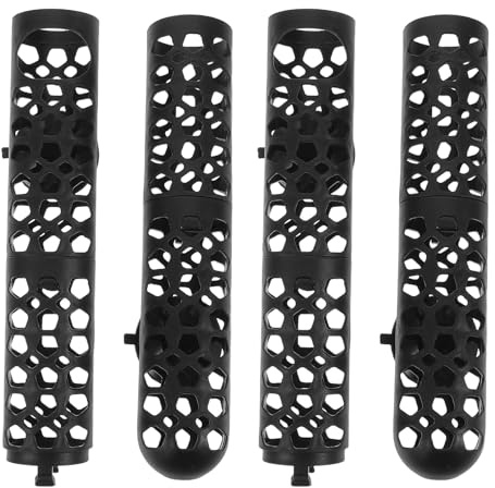 BESPORTBLE 4pcs Removable Plastic Heater Cover Aquarium Heater Protection Guard for Fish Tank Tubular Guard