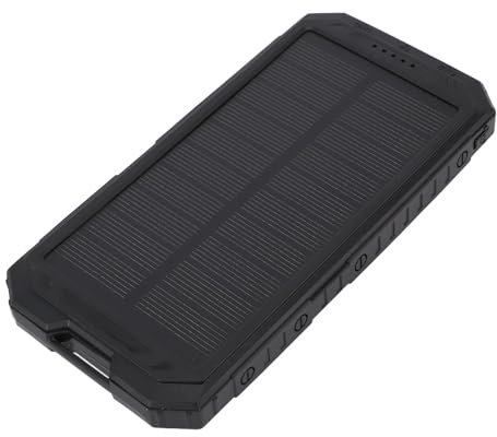 Topiky Caricabatterie Solare per Telefono Power Bank 6000mAh Ad Alta capacità con Torce Elettriche per Campeggio Ed Emergenze