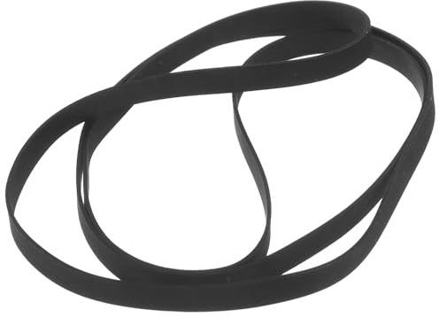 MAGICLULU Courroie en Caoutchouc Noire Résistante la Déchirure pour Platine Cassette et Magnétophone, Pratique à Transporter, Compatible Lecteurs Électriques