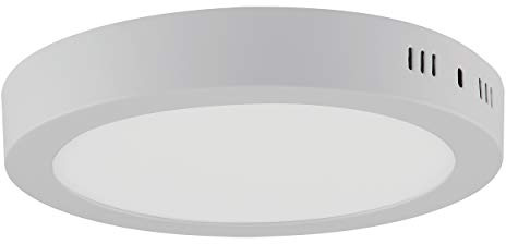 LED Oberputz Aufputz Panel Wandlampe Wandleuchte Deckenleuchte Deckenlampe Lampe Rund Ø 220mm Neutralweiss 18 Watt