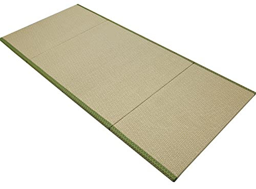 Japanische Tatami-matte Faltbare Futon-klappmatratze Rush-gras-boden-matratze-klappbett Mit Matratze Roll-matratze Für Den Einsatz Direkt Auf Dem Boden Zum Schlafen Oder Sitzen Auf(Size:150X200cm)