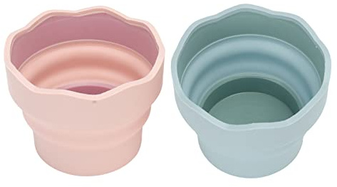 Yosoo Health Gear Collapsible Silicone Cup, 2Pcs Portable