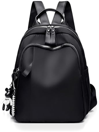 Aucuu Rucksack Damen Klein, Wasserdicht Rucksäcke Daypacks, Nylon Reiserucksack, Anti-Thef Arbeitsrucksack, Casual Daypack, Rucksacktasche für Reisen Arbeit Wandern