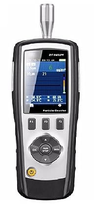 Rilevatore di Qualità dell'aria, DT-9851M Contatore di particelle d'aria for gas Airbone palmare professionale PM0.3, PM2.5,10 Um for prezzo del rilevatore di qualità for camere bianche,Applicabile,