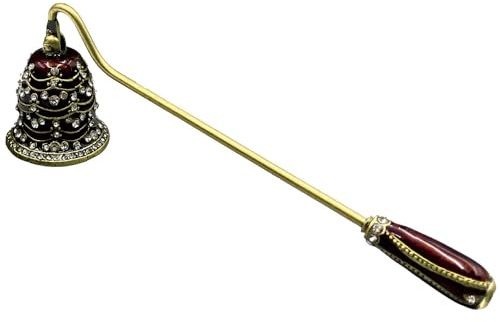 TINMIX Classic Candle Snuffer Candlesnuffer Vintage Candle Extinguisher Metal Handle Candle Stopper (FL007)