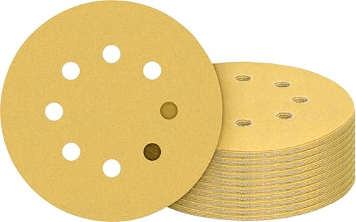 Bosch 50x EXPERT C470 Sanding Disc Set, 125mm, 10xK60, 10xK80, 10xK120, 10x | für Farbe auf Holz, Körnung 10x 60, 10x 80, 10x 120, 10x 180, 10x 240, Professional Zubehör Exzenterschleifer