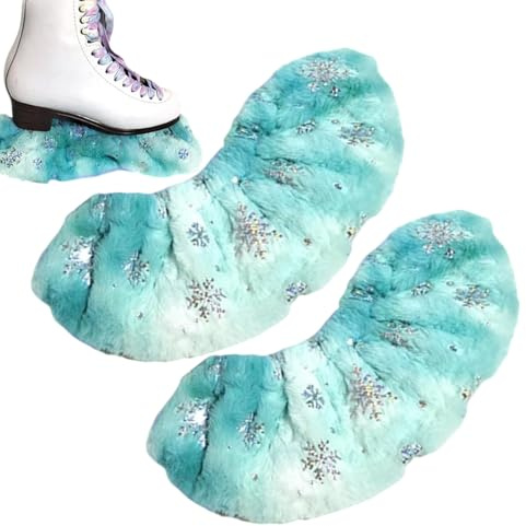 kdkskss Protège-Lames,Équipement de Protection Souple en Flanelle pour Hockey et Patinage Artistique | Protège-Lames pour Patins à Glace,pour Femmes, Hommes, Adultes, Garçons, Athlètes Et