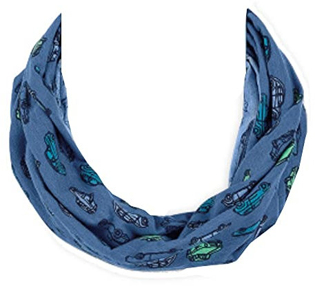 Sterntaler - Halstuch Loop Allrounder für Jungen Autos, blau - 1521862, Größe S