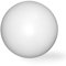 EXTRUMOL - Bola Farola Exterior - Globo de Iluminación - Polietileno - Recambio sin Rosca - Blanco - Medidas: Ø 45 cm - Boca: 17 cm