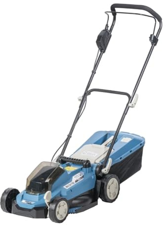 Dedra Akku-Rasenmäher 18V, bürstenlos mit ergonomischer Griff, 30 l Fangvolumen, 25-75mm Schnitthöhe, 2900 U/Min, 33cm Schnittbreite, im Karton ohne Akku, Verstellbarer und komfortabler Griff
