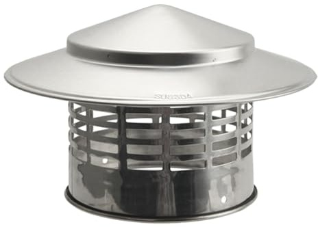 rockible Comignolo, installazione semplice, per copertura dello sfiato isolante esterno, Diametro interno 110 mm