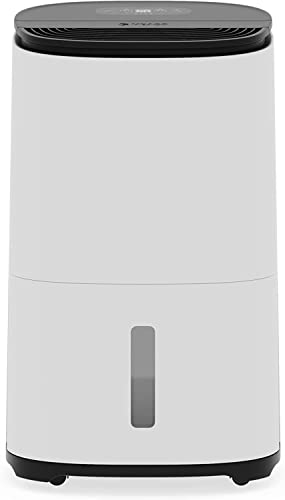Meaco MeacoDry Arete® Two 10L Deumidificatore e Purificatore d'Aria HEPA H13, con App Wi-Fi Meaco, Modalità Umidità Intelligente, Basso Consumo Energetico, Garanzia 5 anni.