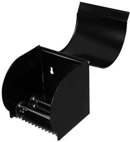MAGICLULU Edelstahl Tissue Holder Schwarz Rostfrei Große Kapazität Multifunktionale Box Für Bad Und Toilette Ohne Bohren Praktisch Und Platzsparend
