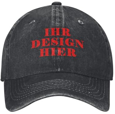 Tingwei personalisiert Cap personalisierte Basecap personalisiertes Cap mit Foto/Logo/Text gestalten Cap selbst gestalten Basecap,verstellbare Trucker-Kappe, lässige Sonnenschild-Kappe als Geschenk