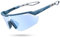 Lamicall Fahrradbrille Herren, Schnelle Brille Damen - [3S Selbsttönend] [28g TR90 Ultraleicht] Sonnenbrille Fahrrad mit Verstellbaren Nasenpad & Bügel, UV400 Laufbrille Sportbrille für Fahrrad/Laufen