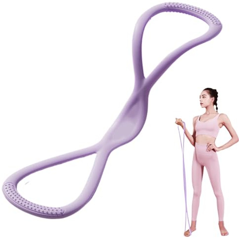 Klimmzugbänder - Widerstandsbänder | 8-förmiges Yoga-Zugseil für Schulterübungen, Fitness, Stretch-Muskeltraining für Flexibilität & Kraft, Brust-Expander für Muskelaufbau
